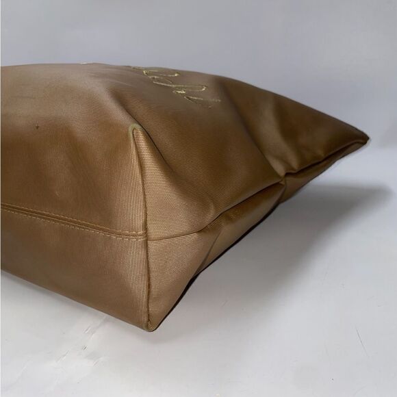 Carlos Falchi Canvas Shoulder Bag Tote - Picture 7 of 10